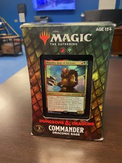 Magic the Gathering Draconic Rage Dungeons Dragons Commander Deck Sealed - Image 1