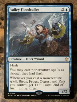 MTG TCG Bloomburrow Valley Floodcaller 0079 Regular Rare - Image 1