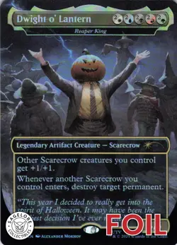 MTG Dwight o' Lantern (2170) | NM Foil | Secret Lair The Office {SLD} - Image 1