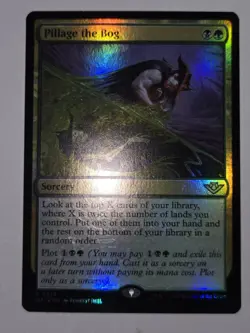 MTG Pillage the Bog Outlaws of Thunder Junction 0224 Foil Rare - Image 2