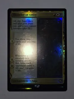 MTG Thunder of Unity Tarkir: Dragonstorm 0231 Foil Rare - Image 2