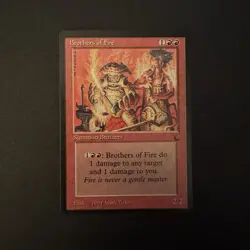 Brothers of Fire The Dark NM+ NEVER PLAYED MTG Magic Gathering FAST SHIPPING - Image 1