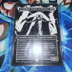 Elesh Norn, Mother of Machines (Borderless Ichor) [Phyrexia: All Will Be One] - Image 1