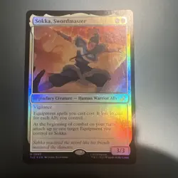 Sokka Swordmaster Foil M Avatar: The Last Airbender: Eternal-Legal 83 Mtg TLE - Image 1