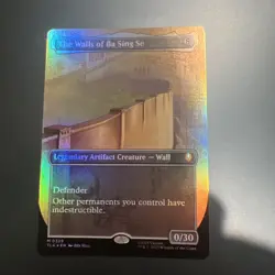 The Walls of Ba Sing Se (Borderless) - Magic Avatar: The Last Airbender - Foil - Image 1