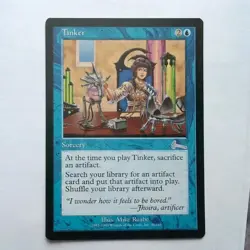 MTG Tinker Urza's Legacy Regular Uncommon 45/143 - Image 1