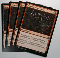 Mtg - Ferocity Of The Wilds x4 - Image 1