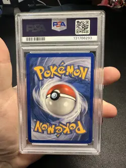 Deoxys Reverse Foil Pokemon EX #18 2005 PSA 5 - Image 2