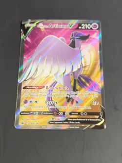 Galarian Articuno V 169/198 Full Art Chilling Reign Pokemon Card NM/MT Rare Holo - Image 3
