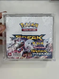 Pokemon XY Break Through Booster Box factory SEALED 2015 rare! W/ acrylic box - Image 1