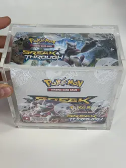 Pokemon XY Break Through Booster Box factory SEALED 2015 rare! W/ acrylic box - Image 2