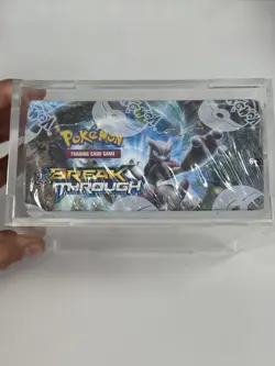 Pokemon XY Break Through Booster Box factory SEALED 2015 rare! W/ acrylic box - Image 3