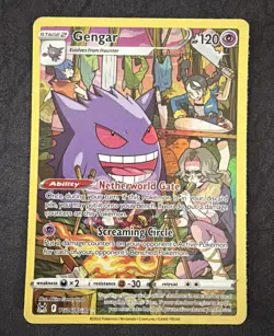GENGAR 2022 POKEMON SWORD & SHIELD LOST ORIGIN #TG06/TG30 TRAINER GALLERY - 2 - Image 1