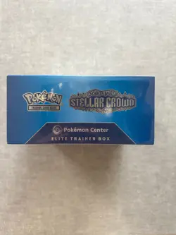 Pokemon Center Stellar Crown Elite Trainer Box ETB - SEALED IN HAND - Image 3