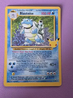 Blastoise 2/102 Pokemon Base Set Pokemon TCG NM - Image 1