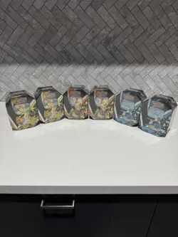 Pokemon TCG: Eevee Evolutions Tin (Set Of 3) Jolteon/Vaporeon/Flareon - Image 1