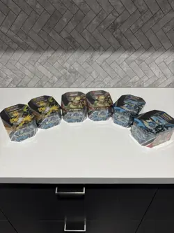 Pokemon TCG: Eevee Evolutions Tin (Set Of 3) Jolteon/Vaporeon/Flareon - Image 2