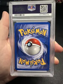 PSA 5 Ampharos #1 Neo Genesis Holo Rare Pokemon 2000 Mint - Image 2