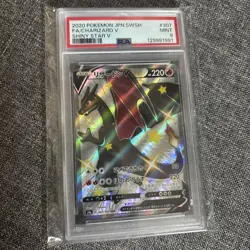 Charizard V SSR 307/190 Shiny Star V 2020 Japanese PSA9 Pokemon Slab - Image 1