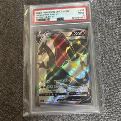 Charizard V SSR 307/190 Shiny Star V 2020 Japanese PSA9 Pokemon Slab - Image 3