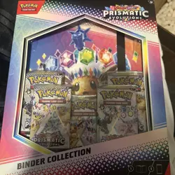 Pokemon TCG Prismatic Evolutions Binder Collection New Factory Sealed - Image 1