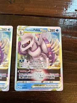 Pokemon TCG Astral Radiance Palkia VSTAR 040/189 Ultra Rare Lot Of 2 - Image 3