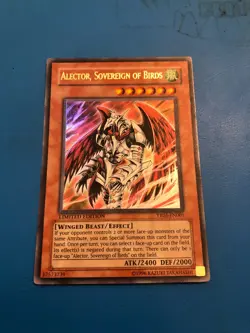 YUGIOH Ultra Rare Alector, Sovereign Of Birds YR05-EN001 - Image 1