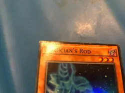 YUGIOH Super Rare Magician's Rod TDIL-EN019 1st Edition PLAYED - Image 3
