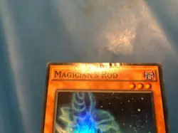 YUGIOH Super Rare Magician's Rod TDIL-EN019 1st Edition PLAYED - Image 4
