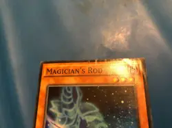 YUGIOH Super Rare Magician's Rod TDIL-EN019 1st Edition PLAYED - Image 5