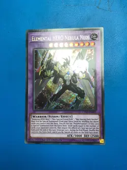 YUGIOH Secret Rare Elemental Hero Nebula Neos CT15-EN001 - Image 1