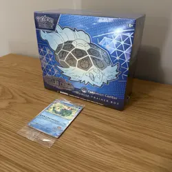 Pokemon Center Exclusive Stellar Crown PC ETB & Feraligatr Promo Card - Image 2