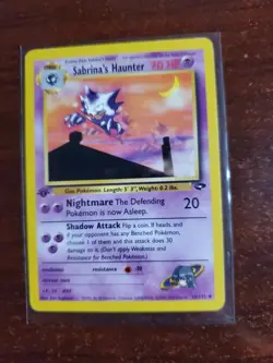 Sabrina's Haunter 55/132 Gym Challenge - Uncommon Pokemon Card - Image 1