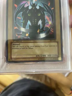 PSA 8 Beast of Talwar 1st Edition 103 Pharaoh's Servant Yugioh Card - Image 3