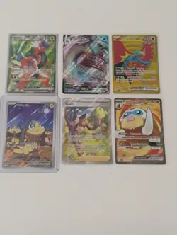 Pokemon Gold Hyper Rare/Helioptile Illustration Rare/Full Art Holo Cards - Image 1