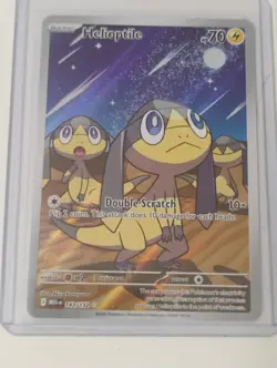Pokemon Gold Hyper Rare/Helioptile Illustration Rare/Full Art Holo Cards - Image 4