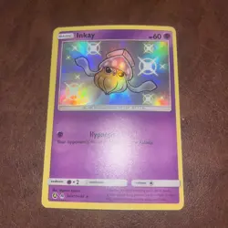 Pokemon Card TCG Inkay Hidden Fates SV17/SV94 Holo Shiny Holo Rare - NM - Image 1