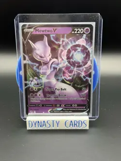 Pokemon Go Mewtwo v Ultra Rare Holo TCG Card 30/78 - Image 1