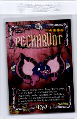 Pecharunt Peruvian Halloween Pokemon card - Image 1