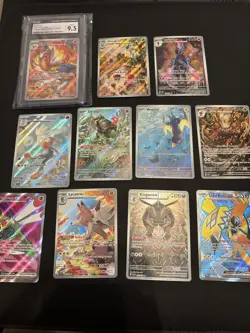 Pokemon TCG: SV 11 Card Mixed Lot Ft Full Art/IR And Slab - Image 1