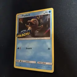 Pokemon TCG Psyduck STAMPED SM199 Holo Detective Pikachu Black Star Promo Card - Image 3
