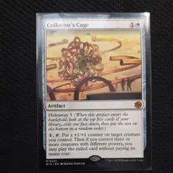 MTG, Collector's Cage, Mythic, M/NM, Magic The Gathering Card - Image 1