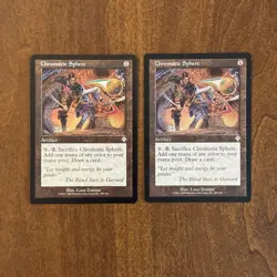 Chromatic Sphere x2 Invasion Magic the Gathering Card MTG TCG - Image 1