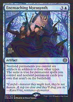 Foil Encroaching Mycosynth - Phyrexia: All Will Be One Promos | MTG Card - Image 4