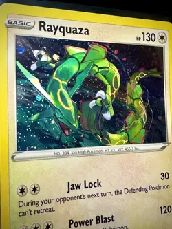 Rayquaza SWSH029 SWSH: Sword & Shield Promo Cards Holo Pokemon TCG Card NM - Image 4