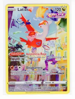 1x ~ESP~ SPANISH Latias GG20 Crown Zenith Pokemon Card (TLB) - Image 1