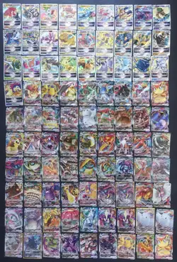 Lot 90 Pokemon TCG Chinese Card Leafeon V MAX&V STAR Holo J75 - Image 1