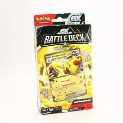 Pokemon TCG Ampharos EX Battle Deck 60-Card Sealed Set - Level 1 Ready-to-Play 820650852282 - Image 1