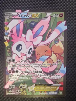 Pokemon Sylveon EX TCG RC32/RC32 Generations Ultra Rare Holo Card NM Condition - Image 1