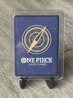 Monkey D Luffy P-037 1st Anniversary Tournament STAMP Promo Holo One Piece Card - Image 4